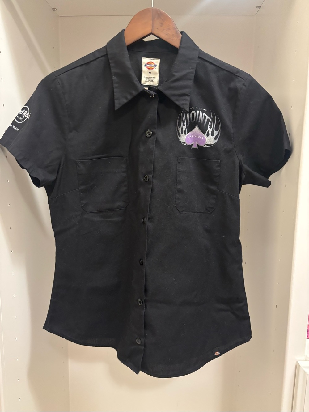 Dickies The Joint Hard Rock Las Vegas Work Shirt S